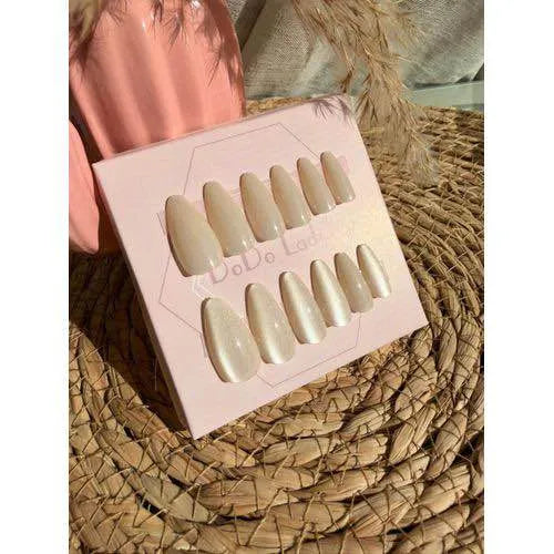 Renive Cat Eye Medium Press On cat Nails for Girls, cateye nails, beautiful nails, Premium, korean nails, artificial nails for girls beautiful cateye Nails with nail Stickers, Fancy Fake Nails, Press On for Eid, Wedding, Gift Idea, almond shape nails, pin